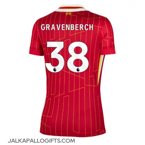 Liverpool Ryan Gravenberch #38 Kotipaita Naiset 2024-25 Lyhythihainen